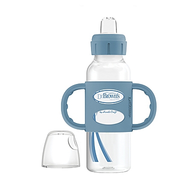 Dr. Brown&#39;s&reg; 8 oz. Narrow Sippy Spout Bottle w with Handles. View a larger version of this product image.