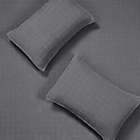 Alternate image 5 for Levtex Home Mills Waffle 2-Piece Twin/Twin XL Quilt Set in Charcoal