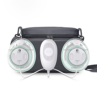 Elvie&reg; Stride Plus Hands-Free, Hospital-Grade Electric Breast Pump in White. View a larger version of this product image.
