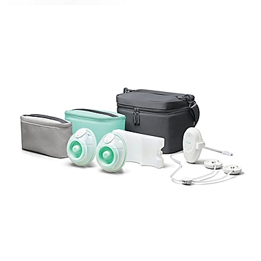 Elvie&reg; Stride Plus Hands-Free, Hospital-Grade Electric Breast Pump in White. View a larger version of this product image.