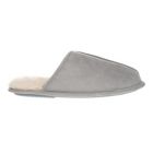 Alternate image 2 for Nestwell&trade; Men's Small Suede Fur Memory Foam Slippers in Grey