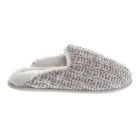 Alternate image 2 for Nestwell&trade; Women's Medium Chenille Knit Memory Foam Slippers in Grey