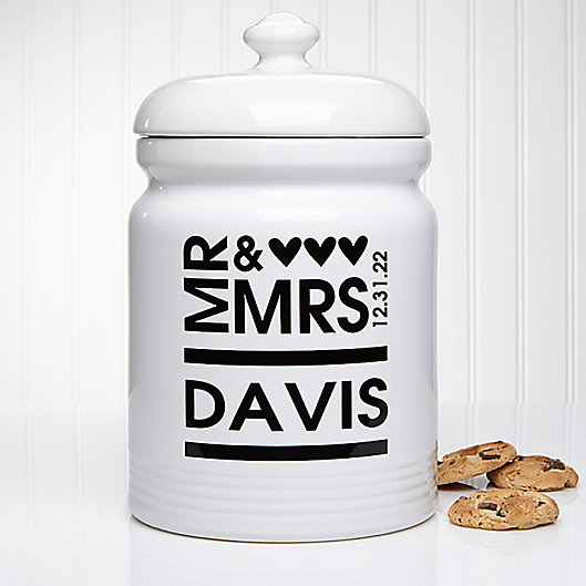 Alternate image 1 for Mr. and Mrs. Cookie Jar