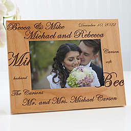Mr. and Mrs. Collection Picture Frame