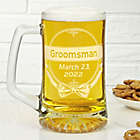Alternate image 0 for Cheers to the Groomsman 25 oz. Beer Mug