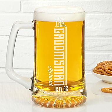 I Do Crew 25 oz. Groomsman Beer Mug. View a larger version of this product image.