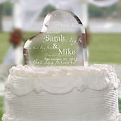 From This Day Forward Cake Topper & Keepsake