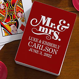 Happy Couple 54-Count Playing Cards