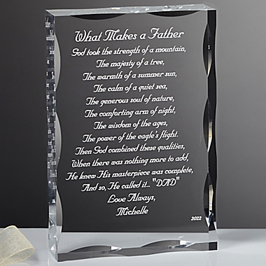 My Father Poem Keepsake. View a larger version of this product image.