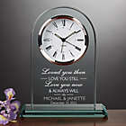 Alternate image 0 for I Love You Wedding and Anniversary Table Clock