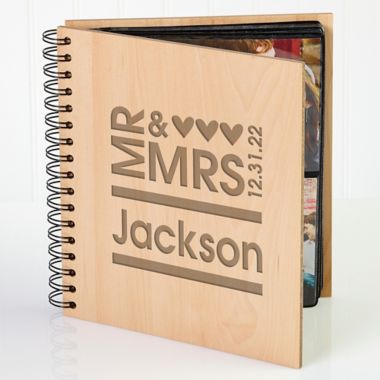 Mr. &amp; Mrs. Photo Album. View a larger version of this product image.