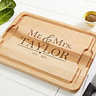Alternate image 0 for The Wedding Couple 15-Inch x 21-Inch Maple Cutting Board