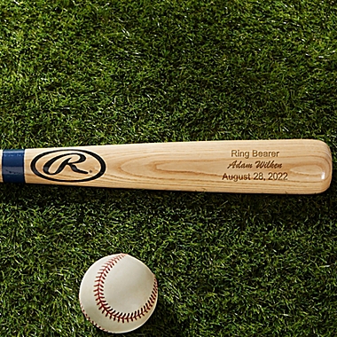 Rawlings&reg; Wedding Party Baseball Bat. View a larger version of this product image.