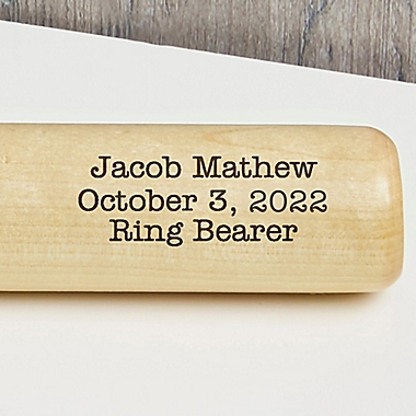 Personalized Write Your Own Mini Baseball Bat. View a larger version of this product image.