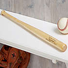 Alternate image 0 for Personalized Ring Bearer Mini Baseball Bat