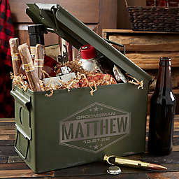 Groomsman Personalized Ammo Can