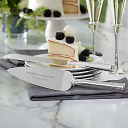 Lenox® Devotion Personalized 2-Piece Cake Knife & Server Set
