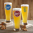 Alternate image 0 for Brewing Co. Personalized Beer Pilsner Printed Glass