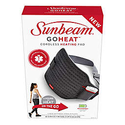 Sunbeam® GoHeat™ Cordless Heating Pad in Slate/Grey