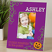Cutest Pumpkin Personalized 4-Inch x 6-Inch Vertical Tabletop Frame
