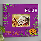 Cutest Pumpkin Personalized 5-Inch x 7-Inch Horizontal Wall Frame