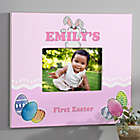 Alternate image 0 for Bunny Love Personalized 5-Inch x 7-Inch Wall Easter Picture Frame