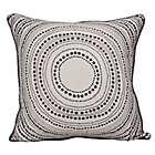 Alternate image 1 for Donna Sharp&reg; Wyoming Circle Square Throw Pillow in Grey