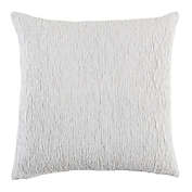 Nestwell&trade; Crinkle Matelasse Square Throw Pillow in Grey
