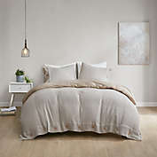 Clean Spaces Mara Waffle Weave Comforter Cover Set