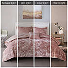 Alternate image 7 for Intelligent Design Felicia 4-Piece Full/Queen Comforter Set in Blush