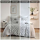 Alternate image 6 for INK+IVY Hayes Chenille Cotton 3-Piece Full/Queen Comforter Set in Grey