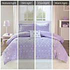Alternate image 8 for Mi Zone Rosalie 4-Piece Full/Queen Comforter Set in Purple/Silver