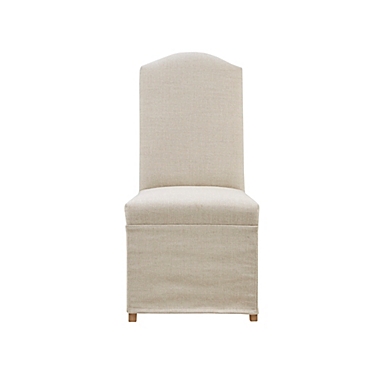 Madison Park Foster High Back Dining Chair in Beige (Set of 2). View a larger version of this product image.