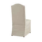 Alternate image 9 for Madison Park Foster High Back Dining Chair in Beige (Set of 2)