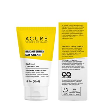 Acure&reg; 1.7 fl. oz. Brilliantly Brightening Day Cream. View a larger version of this product image.