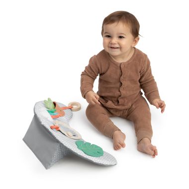 Ingenuity&trade; Cozy Prop 4-in-1 Sit Up & Prop Activity Mat in Nate. View a larger version of this product image.