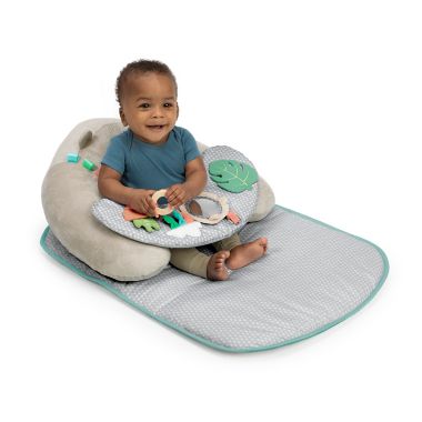 Ingenuity&trade; Cozy Prop 4-in-1 Sit Up & Prop Activity Mat in Nate. View a larger version of this product image.