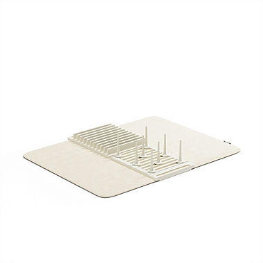 Umbra&reg; UDry Peg Drying Rack with Mat in Linen. View a larger version of this product image.