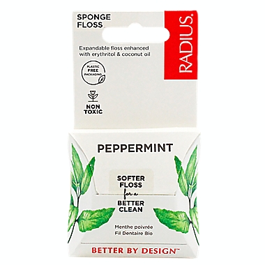Radius&reg; Sponge Floss in Peppermint. View a larger version of this product image.