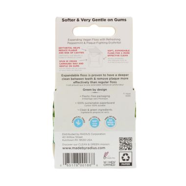 Radius&reg; Sponge Floss in Peppermint. View a larger version of this product image.