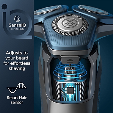 Philips Norelco 7100 Cordless Reachargeable Shaver in Black. View a larger version of this product image.