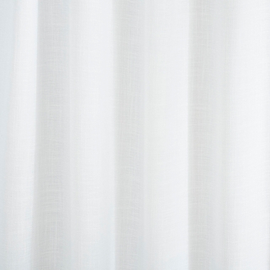Lauren Ralph Lauren Herringbone 84-Inch Blackout Rod Pocket Window Curtain Panel in White (Single). View a larger version of this product image.