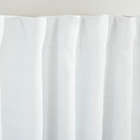 Alternate image 1 for Lauren Ralph Lauren Herringbone 84-Inch Blackout Rod Pocket Window Curtain Panel in White (Single)