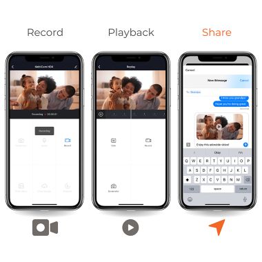 MOBI MobiCam Multi-Purpose Baby Monitoring System. View a larger version of this product image.