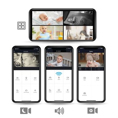 MOBI MobiCam Multi-Purpose Baby Monitoring System. View a larger version of this product image.