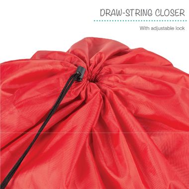 Belle ON THE GO Car Seat Gate Check Bag in Red. View a larger version of this product image.