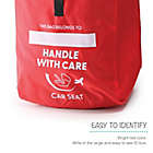 Alternate image 6 for Belle ON THE GO Car Seat Gate Check Bag in Red