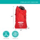 Alternate image 2 for Belle ON THE GO Stroller Gate Check Bag in Red