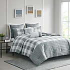 Alternate image 1 for 510 Design Georgetown 8-Piece California King Comforter Set in Grey