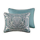 Alternate image 5 for Madison Park Signature Adelphia 9-Piece Jacquard King Comforter Set in Slate Blue